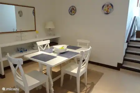Vakantiehuis Spanje, Costa Blanca, Moraira appartement Casa Miramar Eetkamer