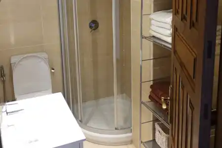 Vakantiehuis Spanje, Costa Blanca, Moraira appartement Casa Miramar Badkamer 1
