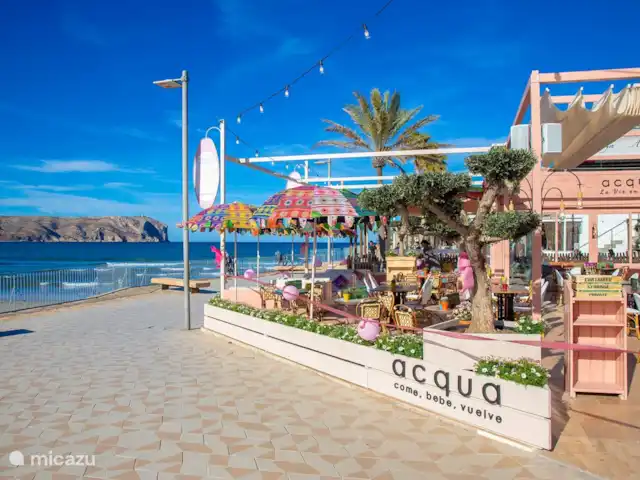 Location de Vacances Espagne, Costa Blanca, Jávea, appartement - Piso Lisbonne bar-restaurant sur la plage de l'Arenal
