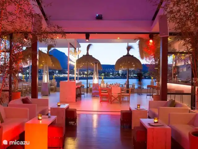Location de Vacances Espagne, Costa Blanca, Jávea, appartement - Piso Lisbonne bar à cocktails avec vue magnifique