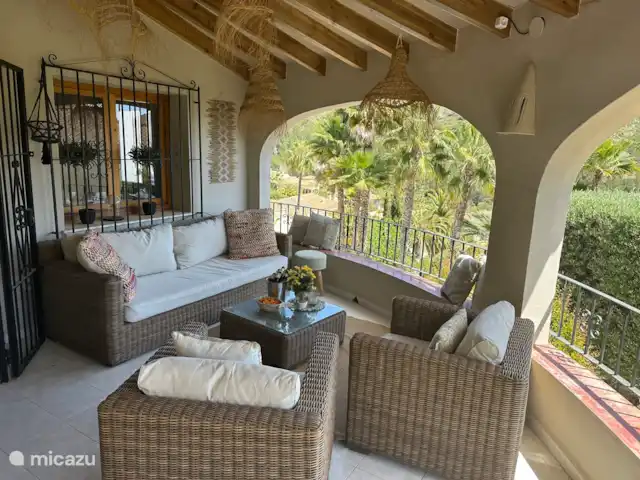 Casa Toucan Moraira | Espagne, Costa Blanca, Moraira - villa Sous la véranda, il y a toujours une belle brise