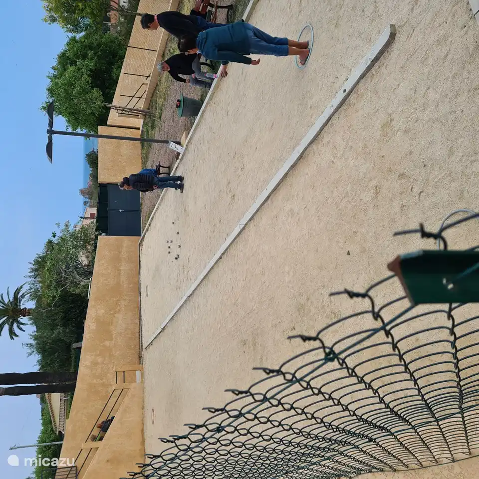 mehrere Jeu de Boules-Plätze
