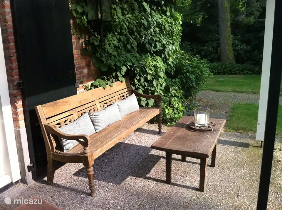 Familienferienhof 12 p. Hertenhoeve Lage Mierde NL Veranda