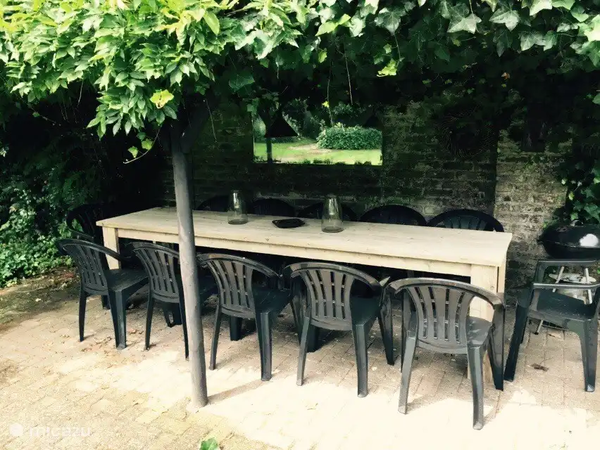 Familienferienbauernhof „Hertenhoeve“ Lage Mierde, 2. überdachte Terrasse