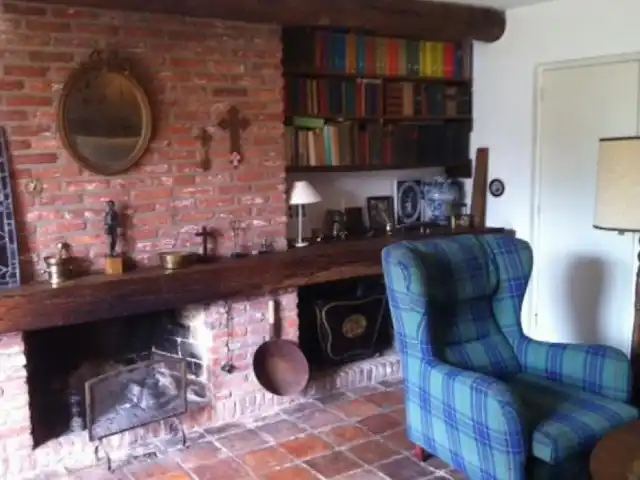 Le Hertenhoeve | Pays-Bas, Brabant-Septentrional, Reusel-De Mierden - ferme Ferme de vacances familiale 12 p. Hertenhoeve Lage Mierde NL
Cheminée salon 2