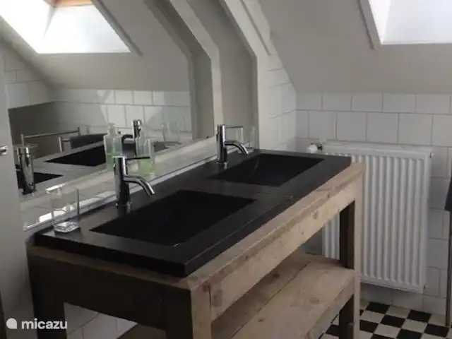 Le Hertenhoeve | Pays-Bas, Brabant-Septentrional, Reusel-De Mierden - ferme Ferme aux cerfs
Salle de bain 3, premier étage