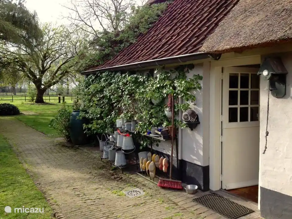 Familienferienhof 12 p. Hertenhoeve Lage Mierde NL Hinterhaus + Eingang Küche