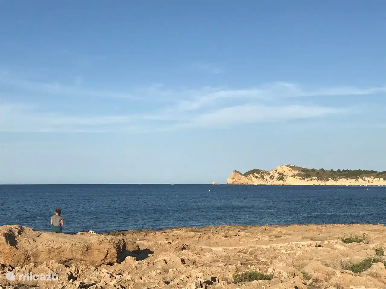 The omnipresent sea in Javea.