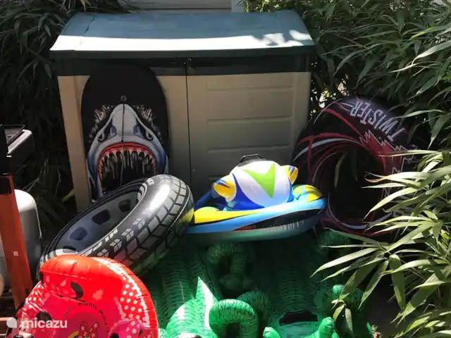 mobil home / caravana en Francia, Hérault, Cap d'Agde – Amplia casa móvil Les Sables d'Or Diversión acuática hinchable