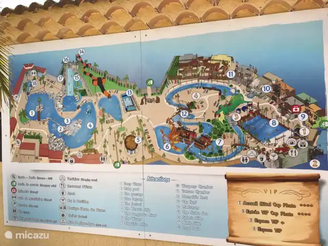 mobil home / caravana en Francia, Hérault, Cap d'Agde – Amplia casa móvil Les Sables d'Or Paraíso de natación mapa