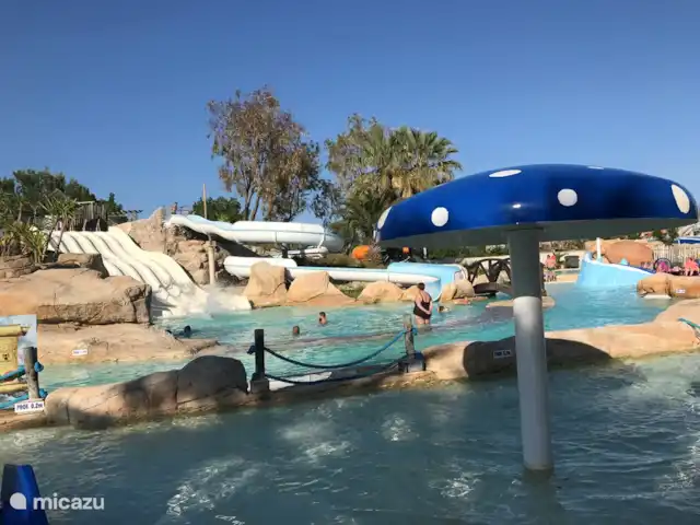 mobil home / caravana en Francia, Hérault, Cap d'Agde – Amplia casa móvil Les Sables d'Or Piscina para bebés y niños pequeños, toboganes