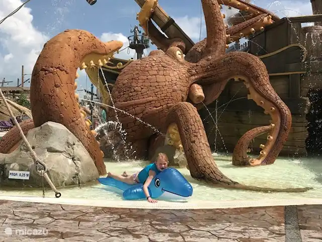 mobil home / caravana en Francia, Hérault, Cap d'Agde – Amplia casa móvil Les Sables d'Or Paraíso de natación pirata