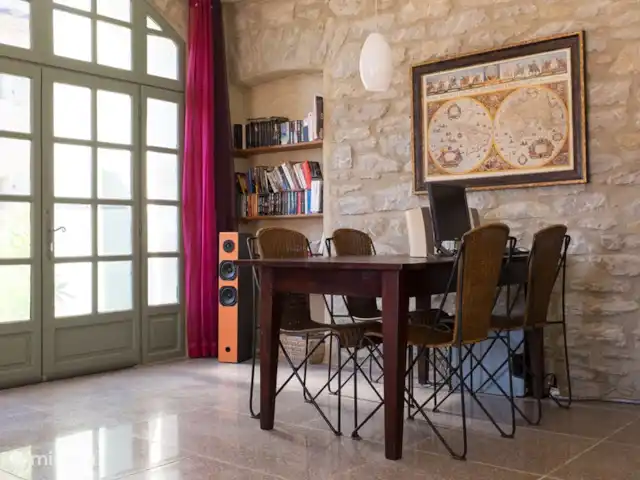L'écurie Sibra | France, Ariège, Lagarde - maison de vacances Table de travail et d'ordinateur