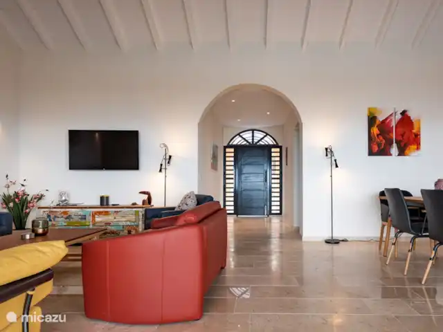 Villa Trupial huren in Curaçao, Banda Abou (west), Coral Estate, Rif St.Marie - villa Woonkamer
