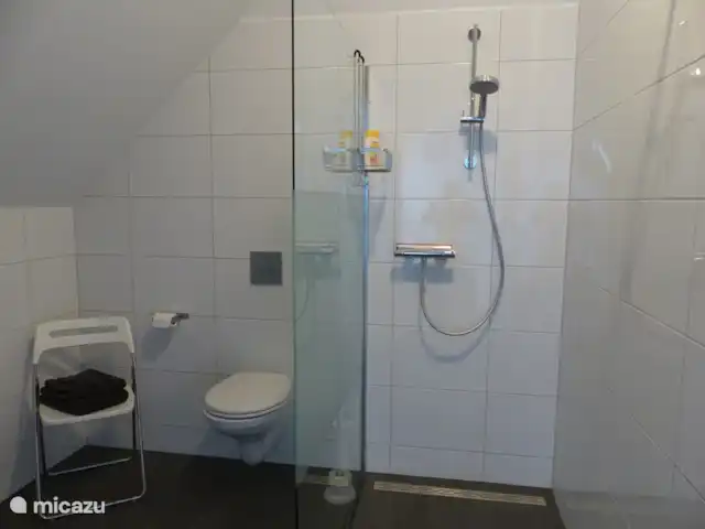 Maison Middendorp | Pays-Bas, Gueldre, Ellecom - maison de vacances les deux chambres ont chacune leur salle de bain identique, avec WC, douche et lavabo