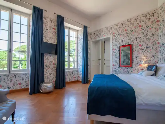 Chateau Gites Escudes en Francia, Tarn-et-Garonne, Vigueron - casa de campo / castillo Dormitorio Suite Pájaro