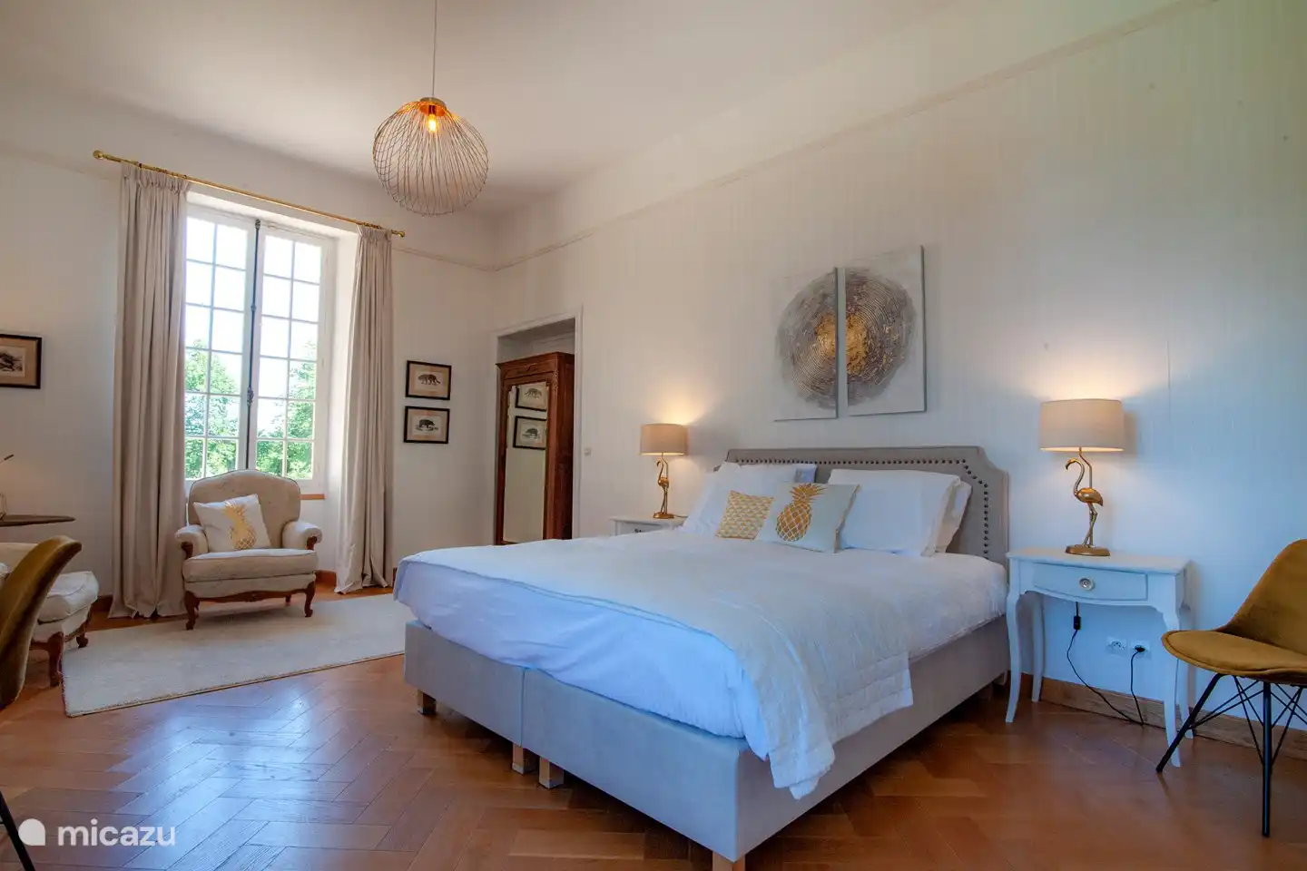 Slaapkamer Touch of gold Suite