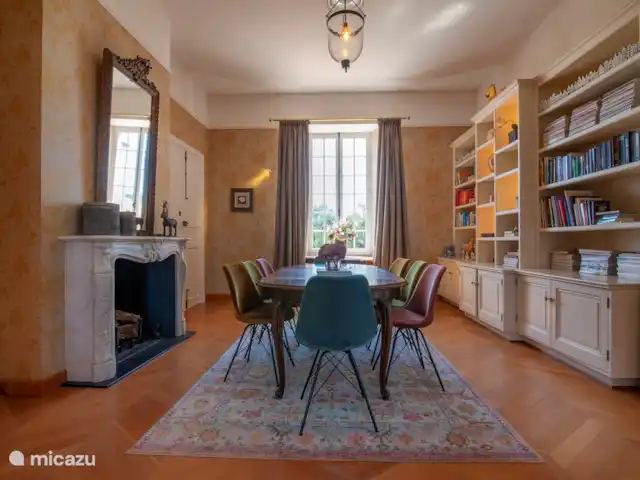 Chateau Gites Escudes en Francia, Tarn-et-Garonne, Vigueron - casa de campo / castillo Biblioteca