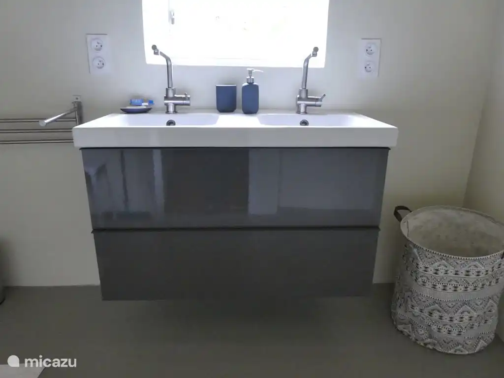 the modern bathroom