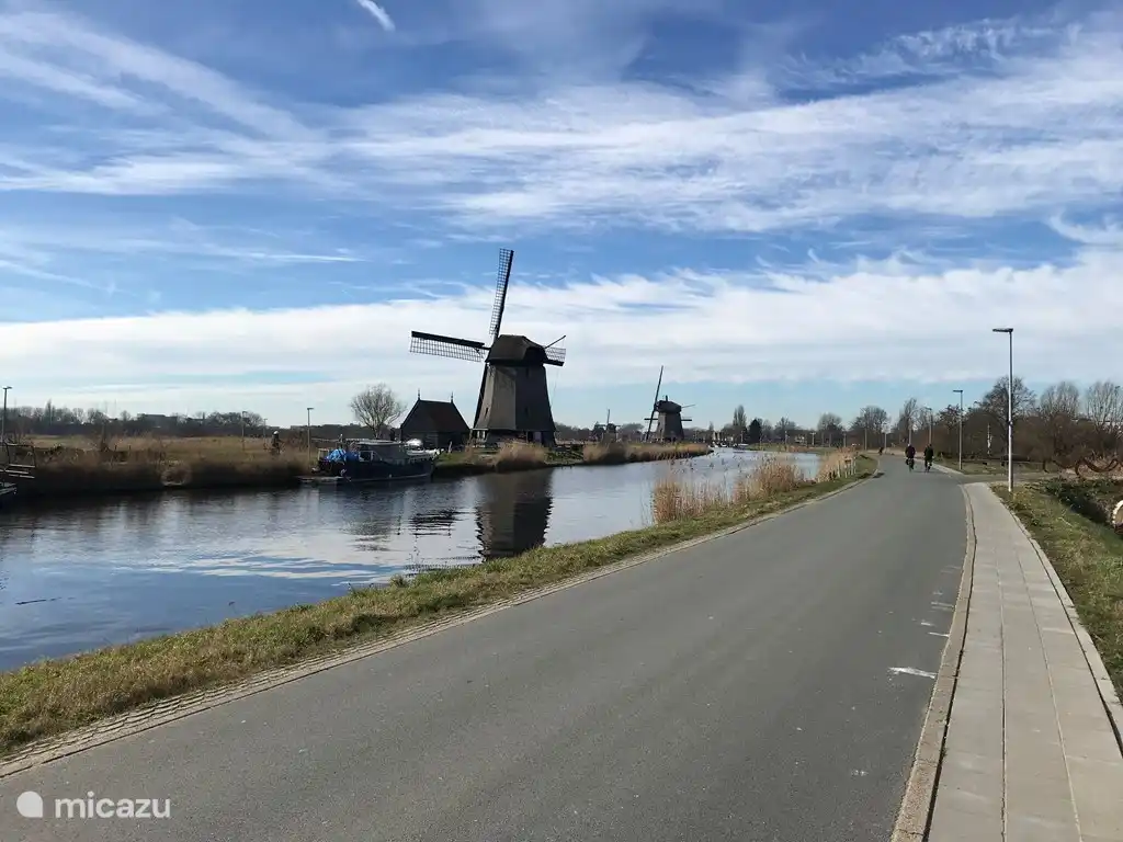 op de fiets van Zuid Scharwoude naar Alkmaar