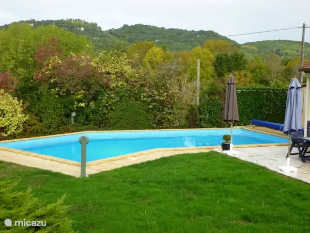 Wajut en Francia, Dordoña, Saint-Julien-De-Lampon - casa vacacional Piscina