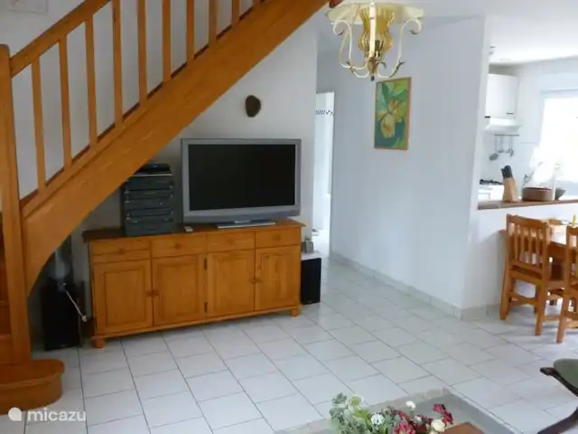 Wajut en Francia, Dordoña, Saint-Julien-De-Lampon - casa vacacional Sala de estar