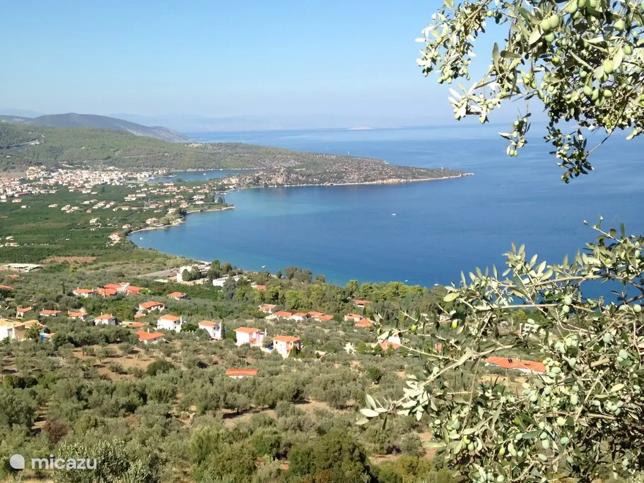 Vue sur la baie d'Epidaure