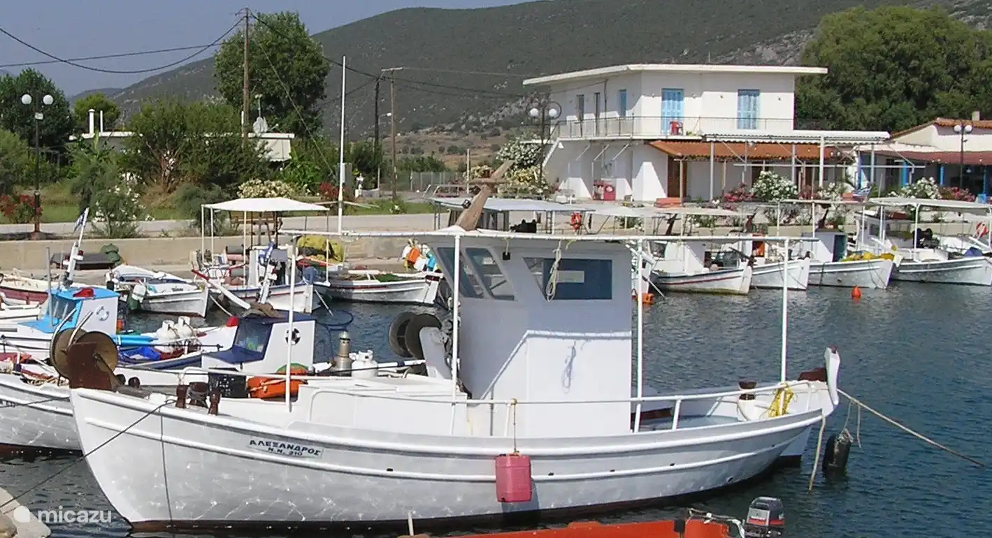 Port de pêche pittoresque de Kandia