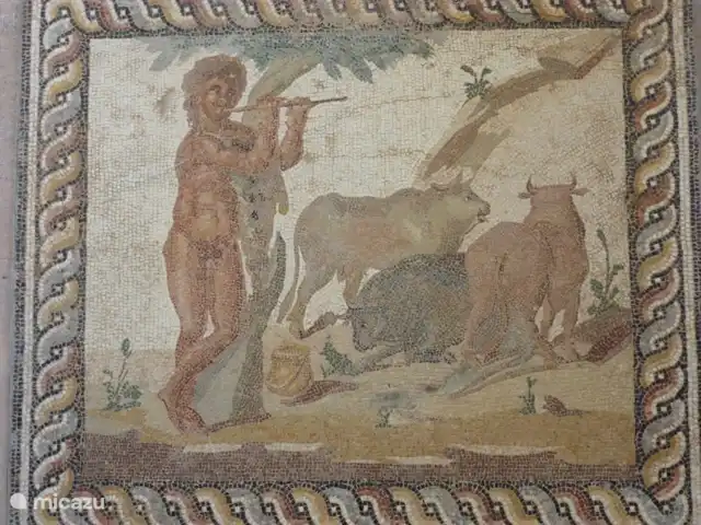 Grèce divine - App. Haut de page | Grèce, Péloponnèse, Archaia Epidavros - maison de vacances Mosaïque du musée de Kortinthos