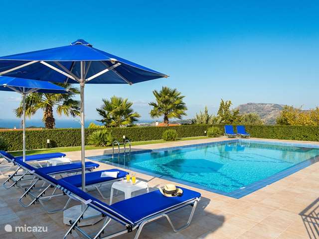 Vakantiehuis Griekenland, Kreta, Fyssaeri - villa Villa tussen Vamos en Kalives