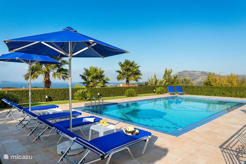 Vakantiehuis Griekenland, Kreta, Fyssaeri Villa Villa tussen Vamos en Kalives