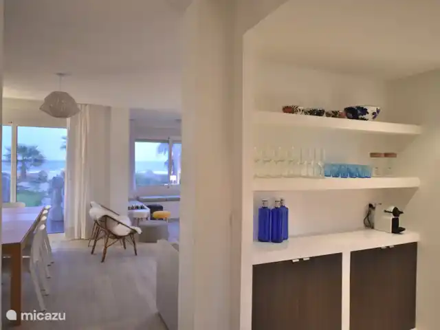Maison de plage Villa Roca | Espagne, Valence, Cullera - villa Vue de la cuisine sur le coin salon