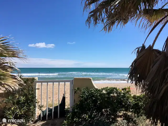 Maison de plage Villa Roca | Espagne, Valence, Cullera - villa Vue depuis le jardin