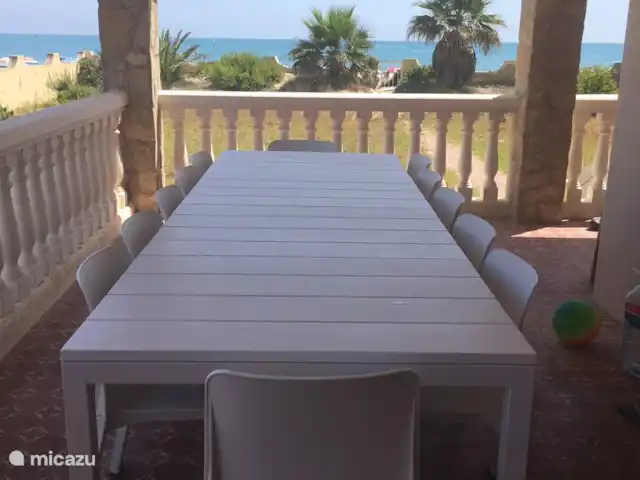 Maison de plage Villa Roca | Espagne, Valence, Cullera - villa Terrasse extérieure au rez-de-chaussée