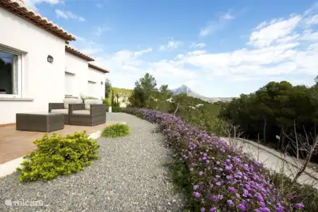 Ferienwohnung Spanien, Costa Blanca, Javea villa Casa el Lucio Garten