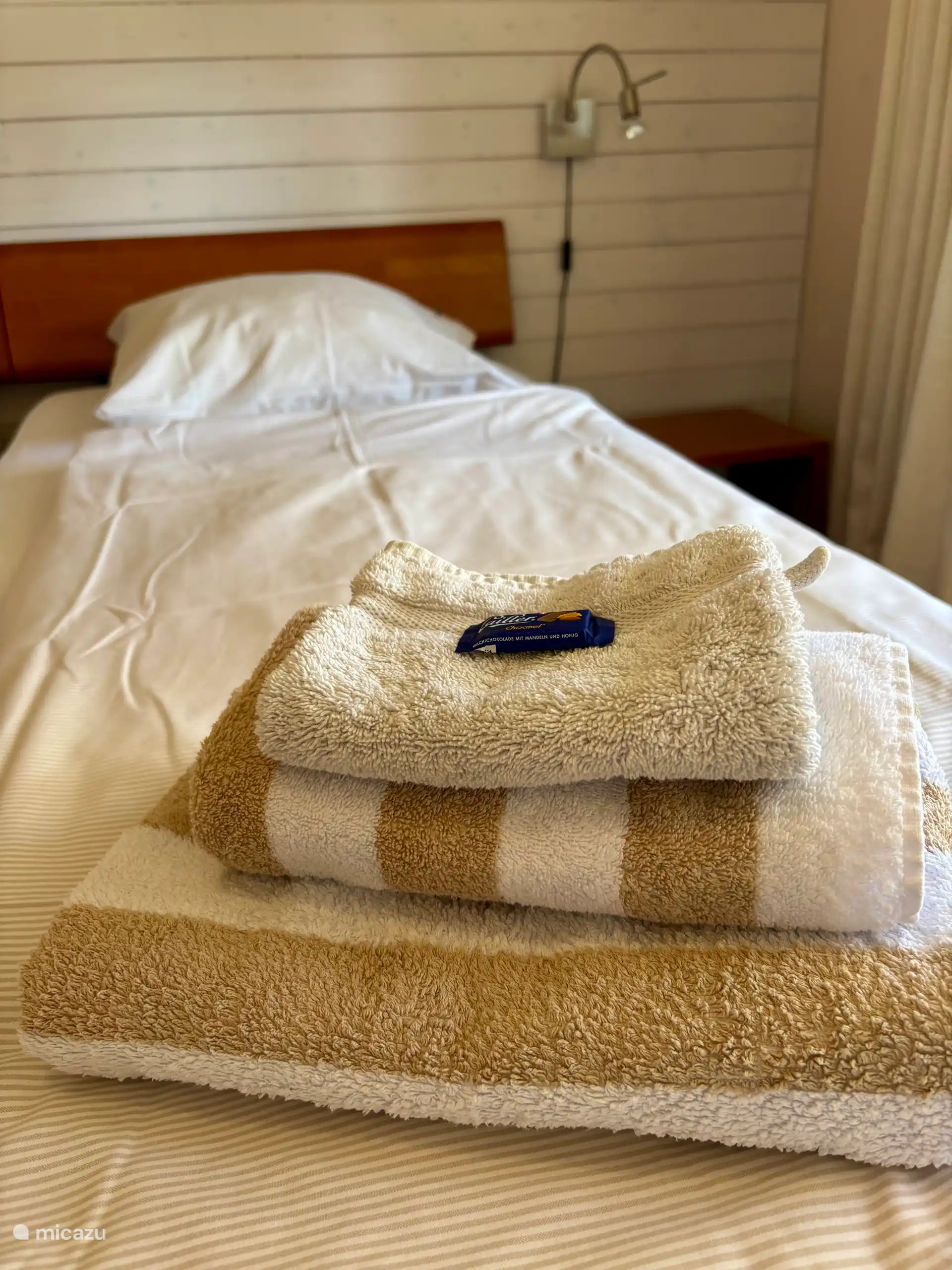 Les lits sont faits à l’arrivée