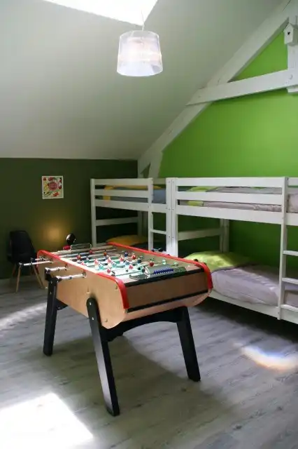 Slaapkamer 5 met tafelvoetbal