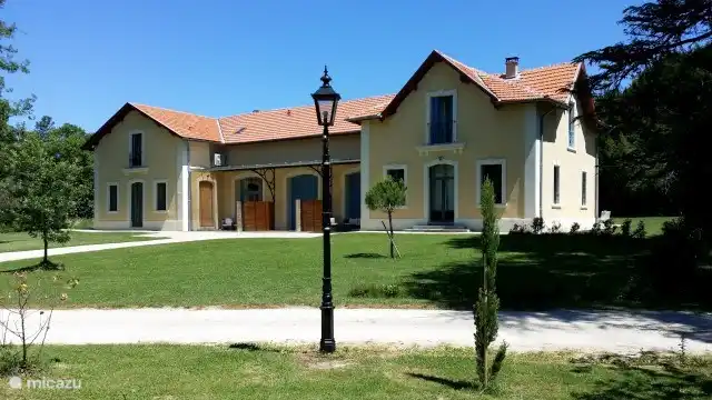 Voorkant van de vakantiewoning