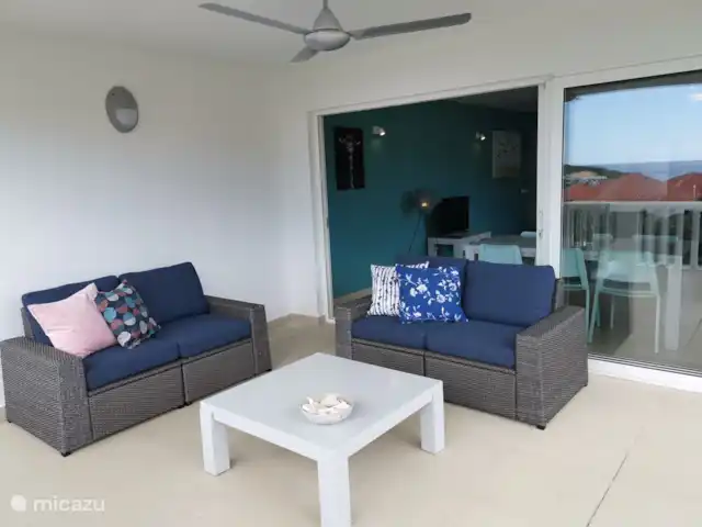 Apartamento Blue Bay con vistas al mar en Curazao, Curazao Centro, Blue Bay - apartamento bueno en el balcón del viento, con impresionantes vistas al mar
