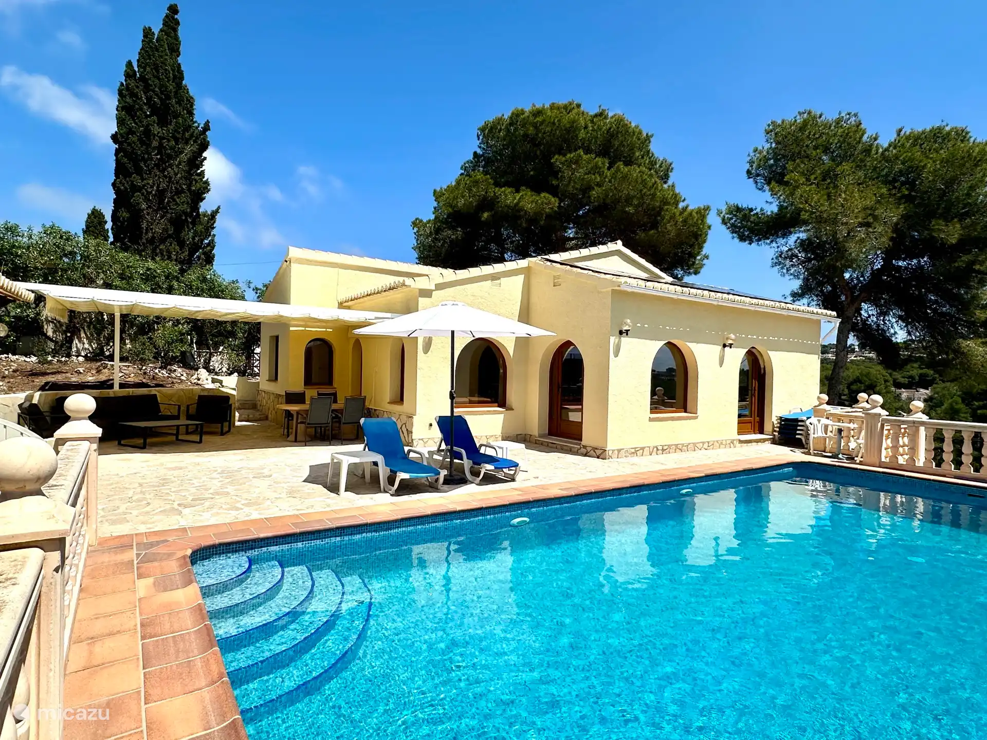 villa, Murla, Costa Blanca, España - Vista Brillante - COMPLETAMENTE RENOVADO