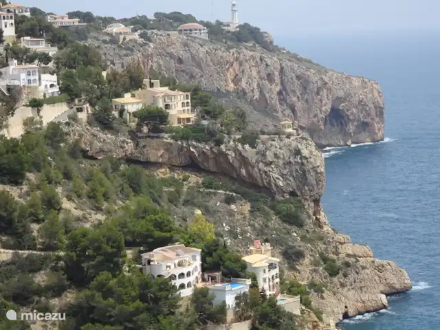 Vista Brillante avec une vue dégagée | Espagne, Costa Blanca, Jávea - villa Belles vues sur la mer Méditerranée, les rochers et les bateaux.
