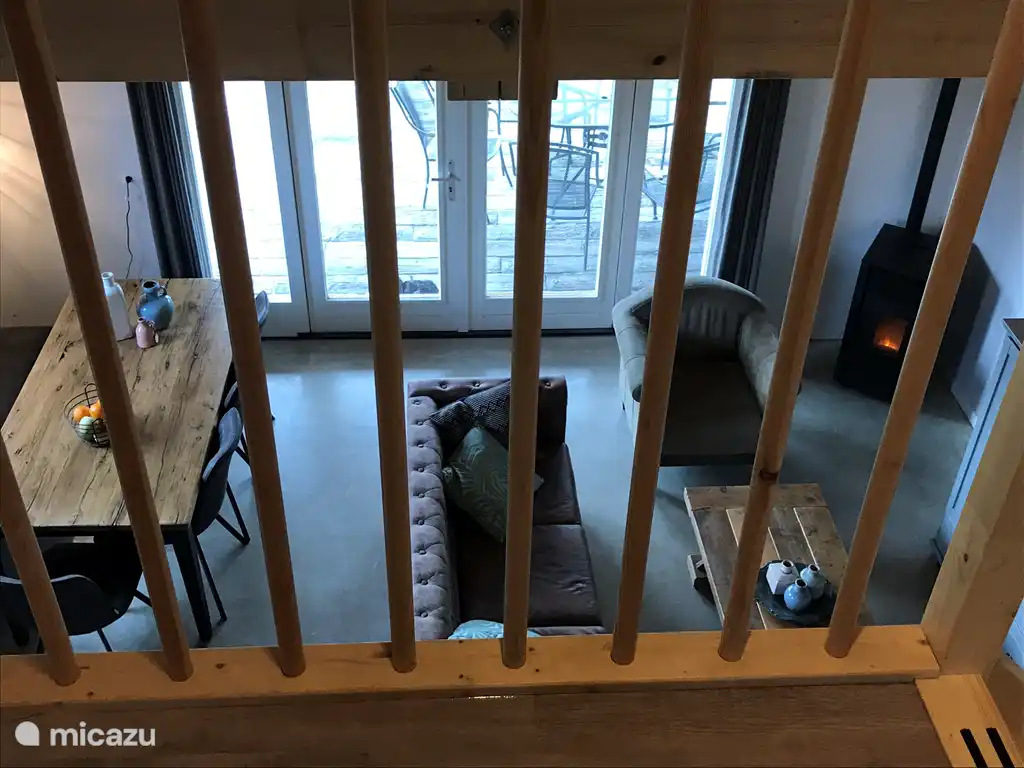 top view dining area