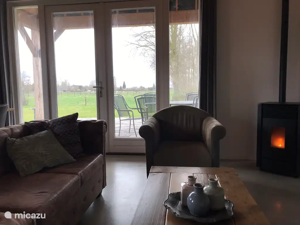 view from living room