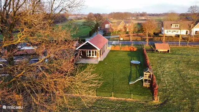 Aerial photo taken with a drone by one of our guests.