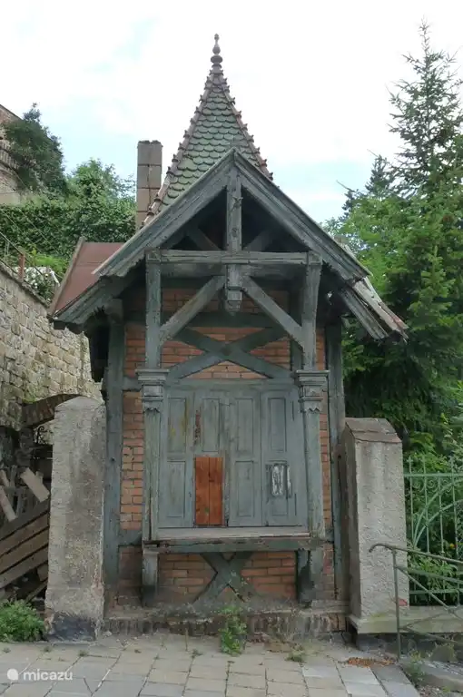 antiguo quiosco en Zatec