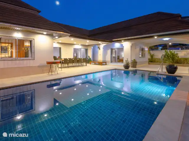 Villa Bos vlak aan het strand huren in Thailand, Oostelijke Golfkust, Pattaya - villa