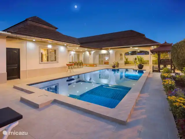 Villa Bos vlak aan het strand huren in Thailand, Oostelijke Golfkust, Pattaya - villa