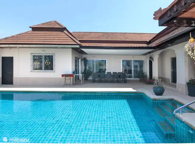 Villa Bos vlak aan het strand huren in Thailand, Oostelijke Golfkust, Pattaya - villa