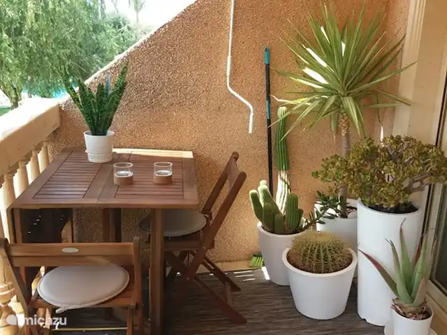 appartement huren in Spanje, Costa Blanca, El Campello – Casa Sophia Balkon