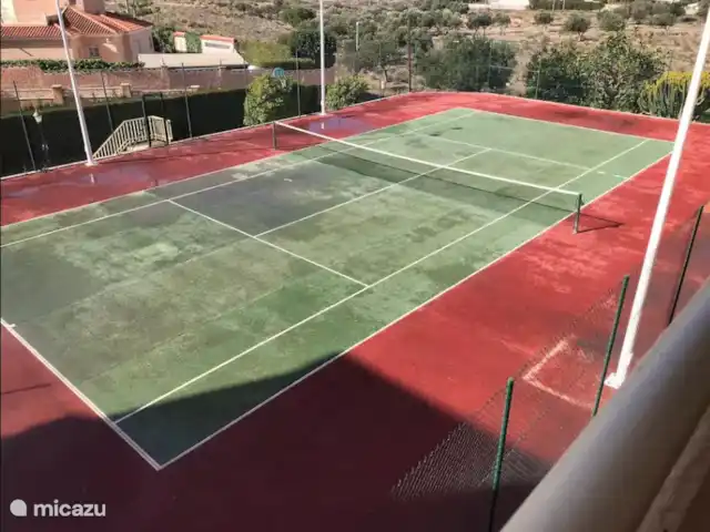 appartement huren in Spanje, Costa Blanca, El Campello – Casa Sophia Tennisbaan